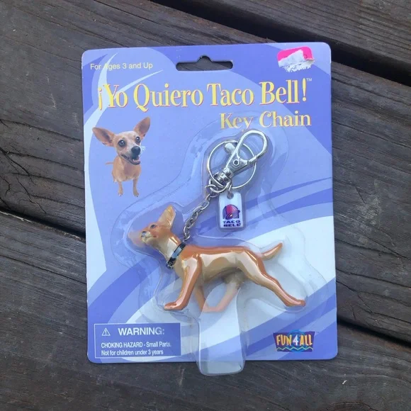 NWT Taco Bell dog keychain - Picture 1 of 3